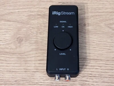 IK Multimedia iRig Stream audio interface for iOS PC mic streaming NO CABLE - Image 1 of 4