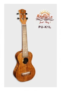 PukanaLa Model PU-K1L All Solid Acacia Koa K Series Long Scale Soprano Ukulele - Picture 1 of 10