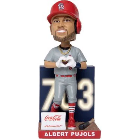 Albert Pujols 703 Home Runs Bobblehead St. Louis Cardinals 7/15/23 Cover