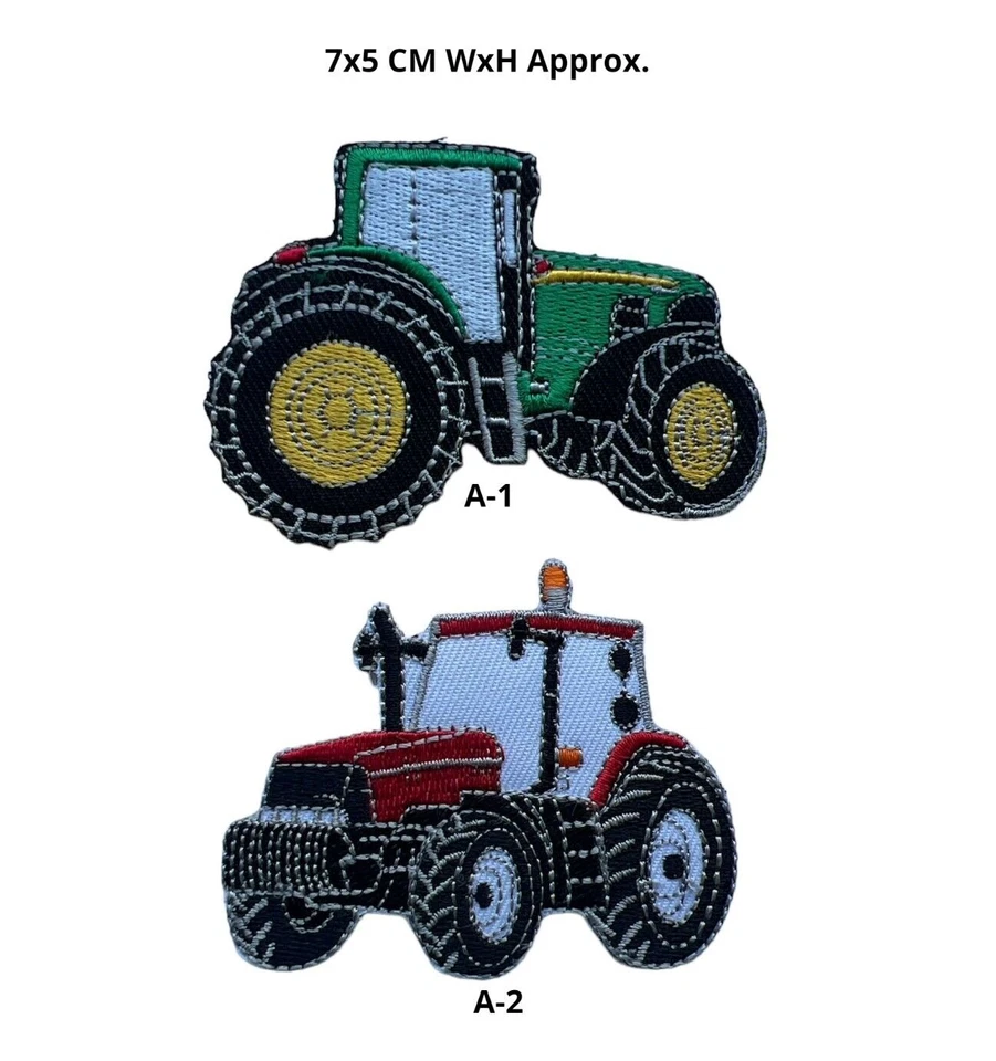Tractor Agriculture Logo Embroidered patch Badge Iron On/Sew On Jeans ShirtN-346 - Image 1 of 1