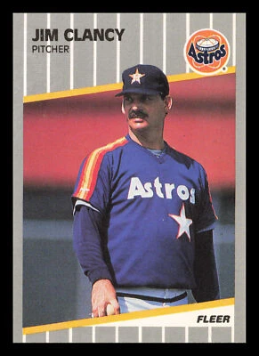 Jim Clancy #U-88 1989 Fleer Update Houston Astros - Image 1 of 2
