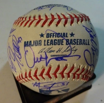 AUTOGRAPHED 2014 ARIZONA DIAMONDBACKS Team SIGNED BASEBALL ROMLB 28 Signatures - Image 1 of 4