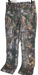 Under Armour Storm Boys Size 16 Pants Realtree Camo Scent Control Hunting Pants - Picture 1 of 10