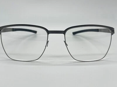 Ic Berlin Eyeglasses Frames men woman Silver Titanium T106 L Ceramic Matte - Image 1 of 4