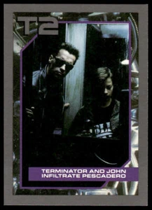 1991 Impel Terminator 2: Judgment Day #35 Terminator & John Infiltrate Pescadero - Picture 1 of 2