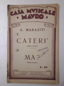 Old Caterí Scarto / But? - Mauro Music House 1933 - Picture 1 of 4