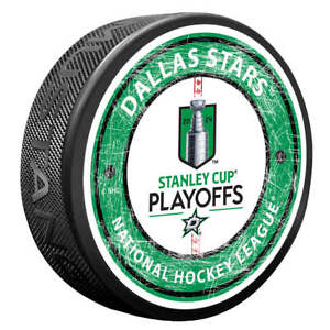 Dallas Stars Puck | 2024 Coupe Stanley playoffs centre glace