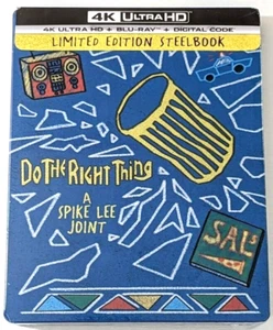 Do The Right Thing Steelbook (4K UHD + Blu-ray) Brand New Sealed - Picture 1 of 5
