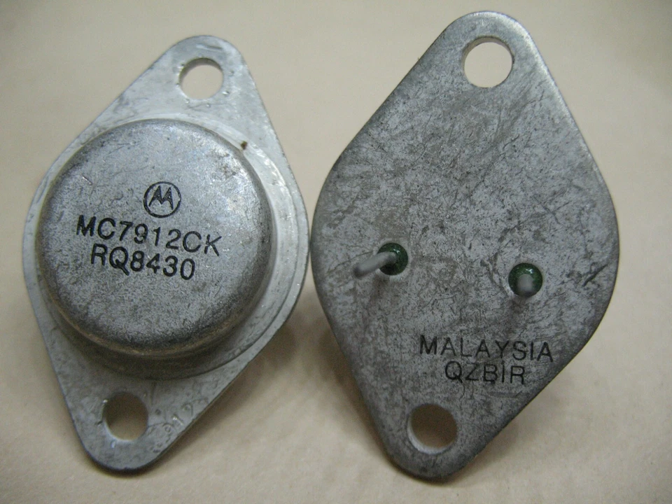 Qty. 3 Motorola MC7912CK Voltage Regulator - Image 1 of 1