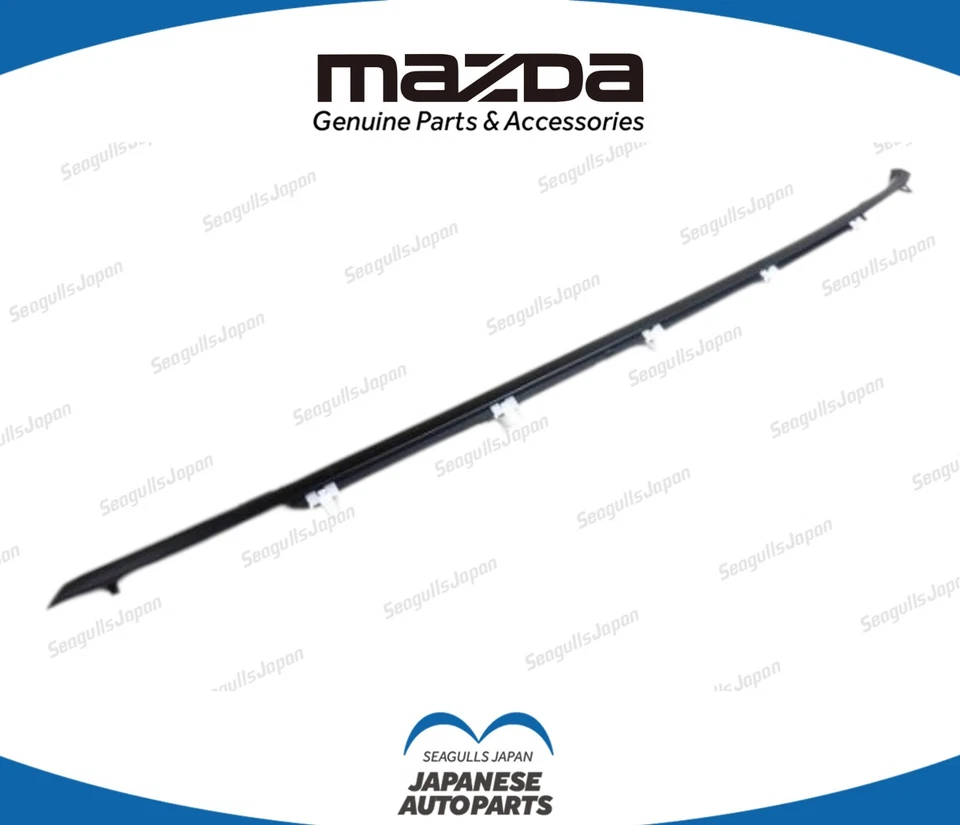 Línea de cinturón de puerta delantera MAZDA OEM genuino RX-7 FD3S moldura lado izquierdo FD01-50-650E Foto 1 de 1