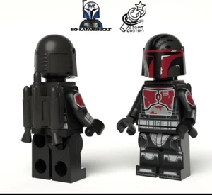 LEGO Star Wars Light Custom LC The Red Loyalist Super Commando Minifigure Mauldo - Picture 1 of 3