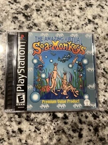 Amazing Virtual Sea-Monkeys PlayStation 1/PS1, Untested/Complete FREE SHIPPING!! - Picture 1 of 4