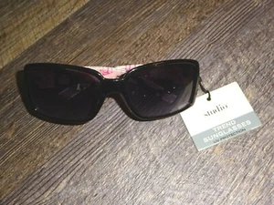 NWT women's sunglasses ~ black pink studio 35 foster grant - Picture 1 of 4