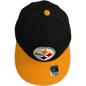 Pittsburgh Steelers NFL Reebok On Field Sidelines 7 3/8 Fitted Cap Hat $26 - Picture 1 of 6
