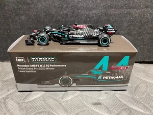 1/64 IXO TARMAC #44 MERCEDES-AMG F1 W11 EQ BRITISH GP 20 WINNER LEWIS HAMILTON - Picture 1 of 5