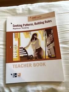 Seeking Patterns, Building Rule: Algebraic Thinking, teacher book - Picture 1 of 3