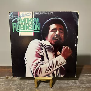 SMOKEY ROBINSON SMOKIN VINYL LP 1978 First Pressing Gatefold VG+🦄 - Picture 1 of 10