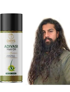 7 Tage Adivasi Haaröl für Haarwachstum, Haarausfallkontrolle, Unisex - 100 ml - Bild 1 von 2