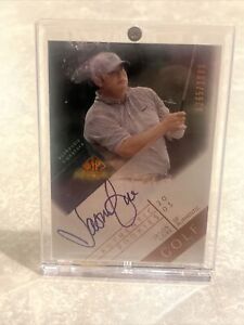 Jason Gore Signed 2003 Upper Deck SP Authentic Signature Rookie Golf Card /1999