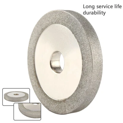 3'' Diamond Grinding Wheel For Carbide Cutter Grinder 1/2'' & 5/8'' Hole 150Grit - Image 1 of 4