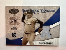 Phil Niekro - 2004 Leaf Certified Materials Fabric of the Game Jersey /100 SSP