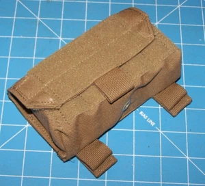 Shotgun Pouch Military Eagle industries 12 Gauge Coyote MOLLE II Issue Made USA - Picture 1 of 9