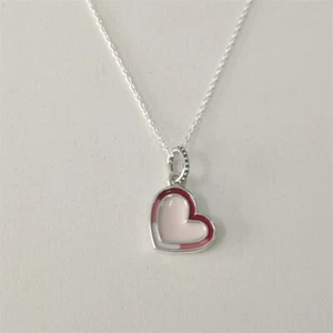 cadena clavícula plata pura luz Luo pequeño abanico collar pandora hembra - Imagen 1 de 4