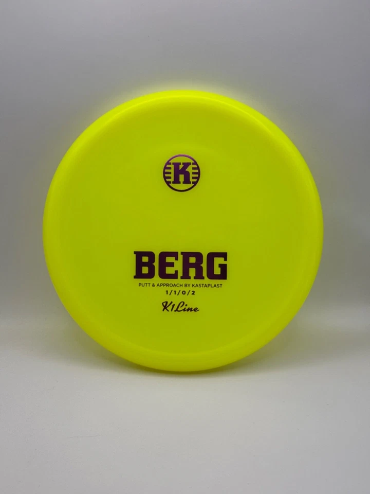 全新 Kastaplast K1 Berg 173g 推杆 1/1/0/2 盘式高尔夫 — 第 1/1 张图片