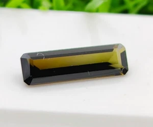 0.75 Ct Natural Yellowish Green Bi-Color Tourmaline Loose Gemstone - Picture 1 of 9