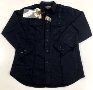 CAMISA NUEVA CON ETIQUETAS XLARGE 5.11 TÁCTICA PARA HOMBRE PDU CLASE B L/S 72345 MEDIANOCHE AZUL MARINO XL - Imagen 1 de 3