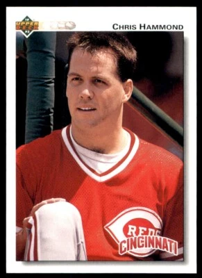 1992 Upper Deck #105 Chris Hammond - Image 1 of 2
