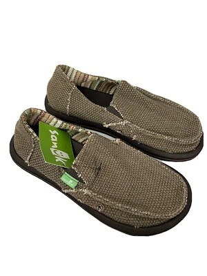 Zapatos mocasines Sanuk para niños talla 1 nuevos con etiquetas Foto 1 de 4