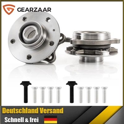 2x RADLAGER MIT RADNABE VOR oder HINT FÜR AUDI A4 8K B8 A5 8T 8F A6 A7 4G A8 Q5 - Bild 1 von 4