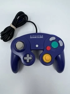 Official Nintendo GameCube / Switch Controller OEM Indigo Purple Tight Sticks! - Picture 1 of 2
