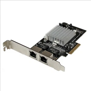 StarTech Dual Port PCI Express (PCIe x4) Gigabit Ethernet Server Adapter Network - Picture 1 of 7