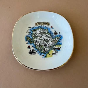 Vintage ANGLESEY Trinket Tray 5" by Weatherby Hanley ROYAL FALCON WARE  England - Picture 1 of 15