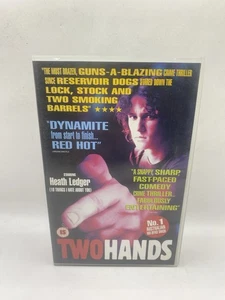 Two Hands VHS Big Box Ex Rental Australian Classic Heath Ledger PAL - Picture 1 of 7
