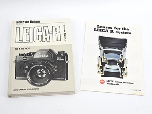 1979 LEICA-R REFLEX MANUAL HEINZ VON LICHEM R3 & R3 MOT CAMERA + R Lens Brochure - Picture 1 of 10