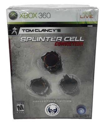 Splinter Cell Conviction Collector's Edition Xbox 360 Factory Sealed Ubisoft - Image 1 of 4