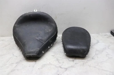 Assento dianteiro e traseiro Yamaha V Star 650 1998-2003 selim motorista e passageiro - Imagem 1 de 4