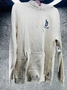 Disneyland 70th Anniversary Celebration Tan Map Pull Over Hoodie XLarge 2025 New - Picture 1 of 9