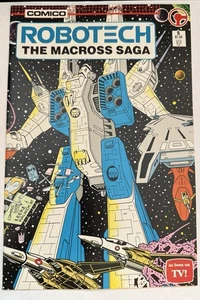 Robotech: The Macross Saga #5 Comico - Picture 1 of 2