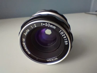 Nikon NIKKOR -H Auto 1:2 f=50mm lens  from Nikkormat FT camera. - Image 1 of 4