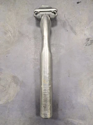 复古 Selcof 27.2 毫米航空银色合金座杆 — 第 1/4 张图片