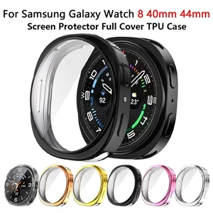 Coque TPU Intégrale pour Samsung Galaxy Watch 8 40MM 44MM Protection écran Tout Around - Photo 1 sur 15