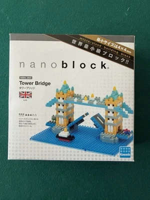 Nanoblock Tower Bridge Micro Sized Building Block Construction Toy NBH065 NEW - Image 1 of 4