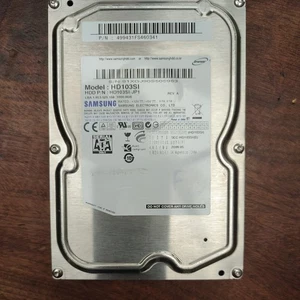 Samsung HDD 1TB HD103SL 5400RPM SATA 3.5" PC CCTV DVR HDD - Formatted - Picture 1 of 3