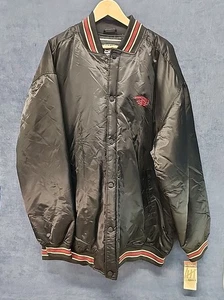 State Property ST8 Logo Military Black Flight Jacket 4XL Vintage Y2K NEW CL13 - Picture 1 of 5