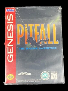 Sega Genesis Pitfall The Mayan Adventure Video Game Activision NEW SEALED - Picture 1 of 6