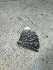 Vintage Armco Steel Corp Thickness Feeler Gauges 1/4 Dia+1/128 - 1 1/2 Dia+1/32 - Picture 1 of 5